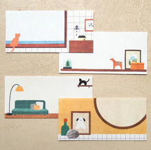 Load image into Gallery viewer, Mariko Fukuoka -Good Time- Ippitsusen (mini letter paper) cozyca products hyougensha
