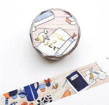 Load image into Gallery viewer, Masking tape Sayuri Fujimaki -on my desk- cazyca products hyougensha
