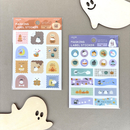 Halloween Masking Label Sticker -Yuru Halloween- Masking sticker