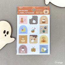Load image into Gallery viewer, Halloween Masking Label Sticker -Yuru Halloween- Masking sticker
