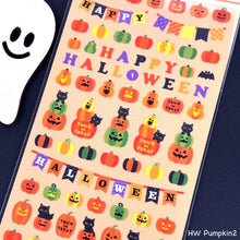 Load image into Gallery viewer, Chocotto seal series Halloween sticker sheet from Japan by GAIA 2026
