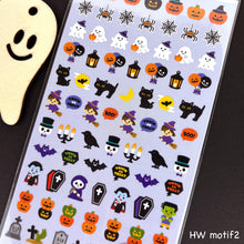 Carica l&#39;immagine nel visualizzatore di Gallery, Chocotto seal series Halloween sticker sheet from Japan by GAIA 2025
