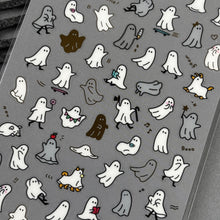 Load image into Gallery viewer, Sticker Selection Halloween sticker -Ghost/Black Cat- from Japan by GAIA
