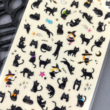 Load image into Gallery viewer, Sticker Selection Halloween sticker -Ghost/Black Cat- from Japan by GAIA
