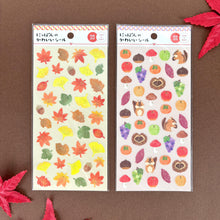 Load image into Gallery viewer, Reproduction &amp; New Nippon no kawaii seal washi sticker &quot;Autumn&quot; from Japan&lt;GAIA&gt;
