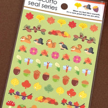 Load image into Gallery viewer, chocotto seal -Autumn 2- mini sticker from Japan by GAIA
