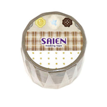 Load image into Gallery viewer, Masking tape Set of 3 -Antique Button- from Japan washi tape
