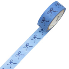 Load image into Gallery viewer, Masking tape Set of 3 -Sky Blue Ribbon- from Japan washi tape
