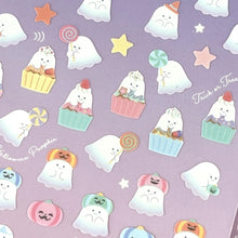 Load image into Gallery viewer, Halloween sticker -tiny collection- Glitter Ghost
