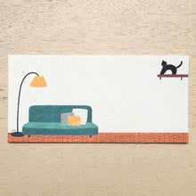 Load image into Gallery viewer, Mariko Fukuoka -Good Time- Ippitsusen (mini letter paper) cozyca products hyougensha
