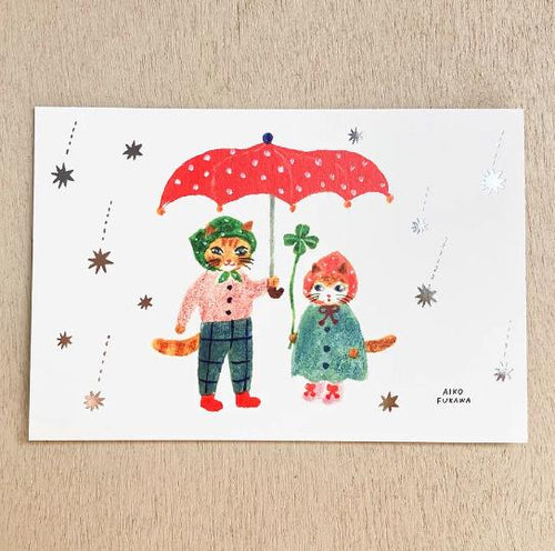Aiko Fukawa Post Card -raindrops- cozyca products hyougensha