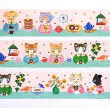 Load image into Gallery viewer, Masking tape Aiko Fukawa -snack time- cazyca products hyougensha
