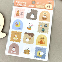 Load image into Gallery viewer, Halloween Masking Label Sticker -Yuru Halloween- Masking sticker
