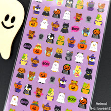 Load image into Gallery viewer, Chocotto seal series Halloween sticker sheet from Japan by GAIA 2026
