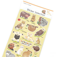 Load image into Gallery viewer, Sticker Selection -Animal Enthusiast- from Japan by GAIA
