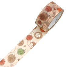 Load image into Gallery viewer, Masking tape &quot;Hedgehog and Yarn&quot; from Japan washi tape

