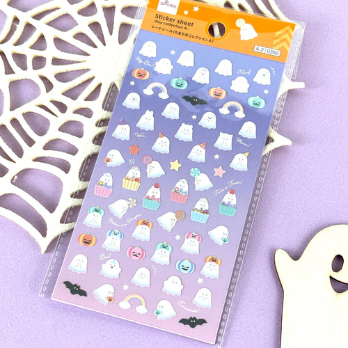 Halloween sticker -tiny collection- Glitter Ghost