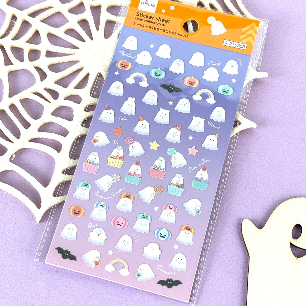 Halloween sticker -tiny collection- Glitter Ghost