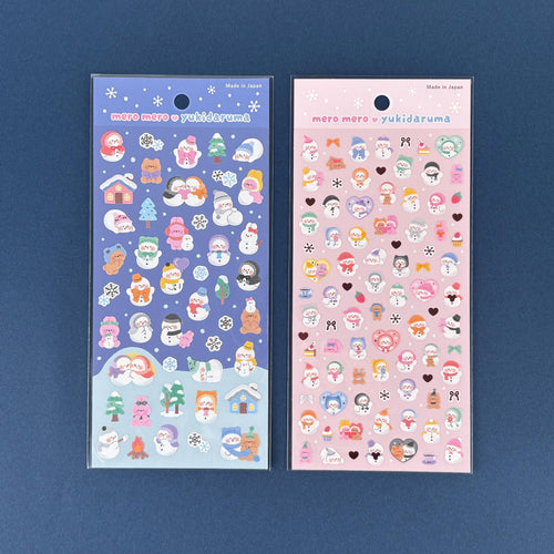 Sticker Selection -mero mero yukidaruma- from Japan by GAIA