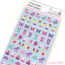 Charger l&#39;image dans la galerie, chocotto seal -Girly Pop- mini sticker from Japan by GAIA
