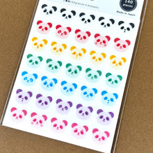 Load image into Gallery viewer, Point Sticker -Bear/Panda- washi sticker from Japan by GAIA
