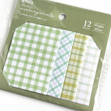 Lade das Bild in den Galerie-Viewer, Mini Masking Sheet -Watercolor Check-
