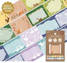 Charger l&#39;image dans la galerie, Roll Memo -Classic Animals- Removable
