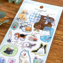 Load image into Gallery viewer, with animals sticker from Japan by mind wave

