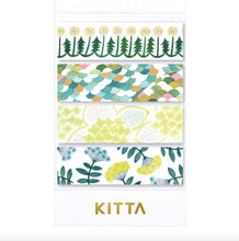 Load image into Gallery viewer, KITTA -Flower 8- from Japan masking tape sticker
