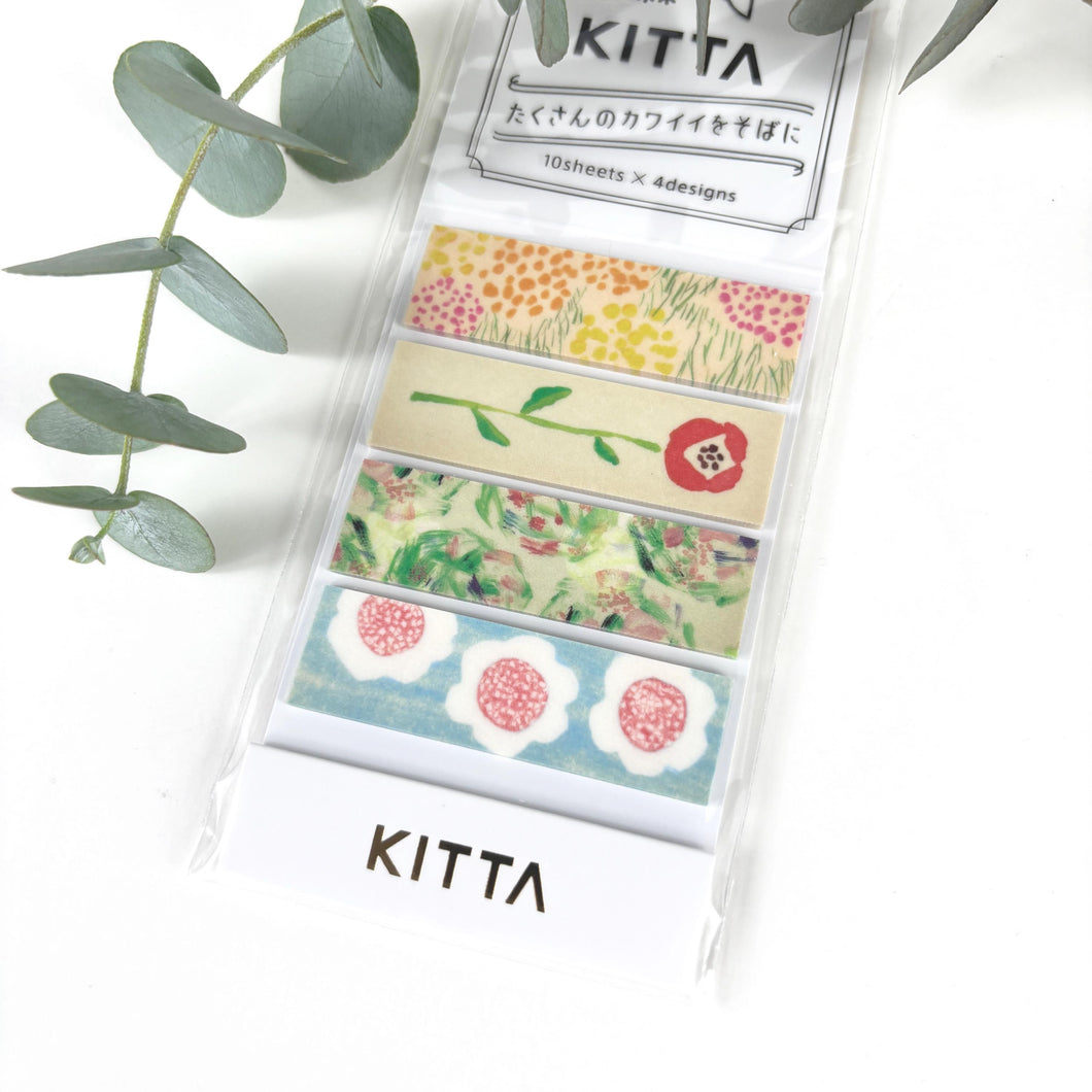 KITTA -Flower 2- from Japan masking tape sticker