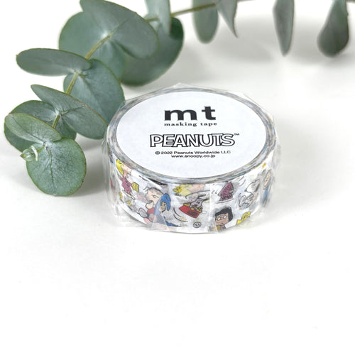 mt Snoopy masking tape -Snoopy Peanuts Characters- washi tape