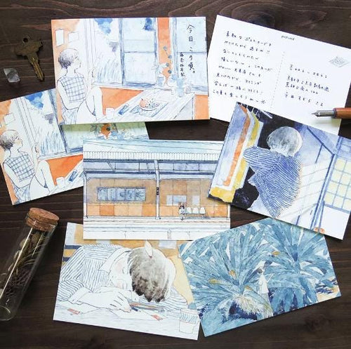 Sayuri Fugimaki Post card set -These days.- cozyca products hyougensha