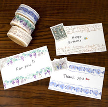 Load image into Gallery viewer, Drawing Masking Tape Die Cut -Flower- from Japan by mind wave Washi tape
