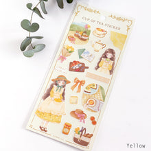Lade das Bild in den Galerie-Viewer, Cap of tea sticker from Japan by GAIA
