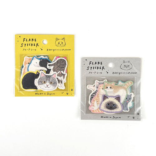 Flake sticker -Big Cat- from Japan by GAIA