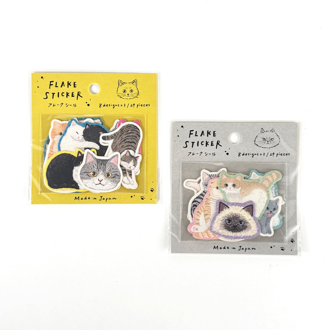 Flake sticker -Big Cat- from Japan by GAIA