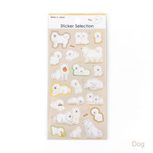 Charger l&#39;image dans la galerie, Sticker Selection -Pure White Animal - from Japan by GAIA
