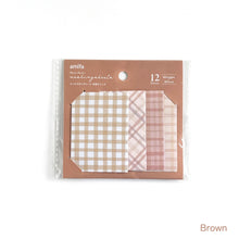Lade das Bild in den Galerie-Viewer, Mini Masking Sheet -Watercolor Check-
