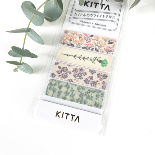 KITTA -Flower 4- from Japan masking tape sticker