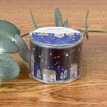 Charger l&#39;image dans la galerie, Clear Tape Gold foil -hokkori life- Night town by mind wave from Japan
