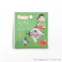 Lade das Bild in den Galerie-Viewer, Flake sticker -Peko Kira Kira masking flake seal- Foil sticker Fujiya
