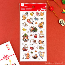 Lade das Bild in den Galerie-Viewer, New year Sticker 2026 -Colorful Decorative- Zodiac Horse sticker
