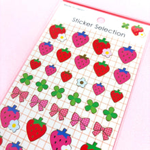 Charger l&#39;image dans la galerie, Sticker Selection -Lovely Strawberry- from Japan by GAIA
