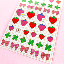 Charger l&#39;image dans la galerie, Sticker Selection -Lovely Strawberry- from Japan by GAIA
