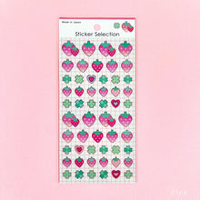 Charger l&#39;image dans la galerie, Sticker Selection -Lovely Strawberry- from Japan by GAIA

