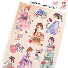 Load image into Gallery viewer, Sticker Selection -Elegant maiden(Hannari Otome)- from Japan GAIA
