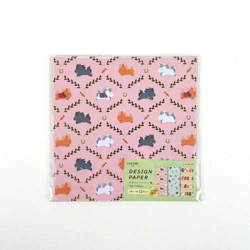 Design Paper -Horse- Origami, Chiyogami