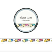 Lade das Bild in den Galerie-Viewer, Clear tape Pop Icon -Star- by mind wave from Japan
