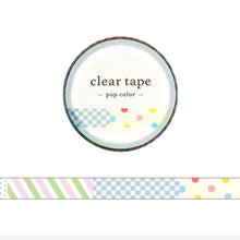 Lade das Bild in den Galerie-Viewer, Clear tape Pop Icon -Pattern- by mind wave from Japan
