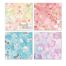 Lade das Bild in den Galerie-Viewer, Design Paper -Sakura Grace- Origami, Chiyogami
